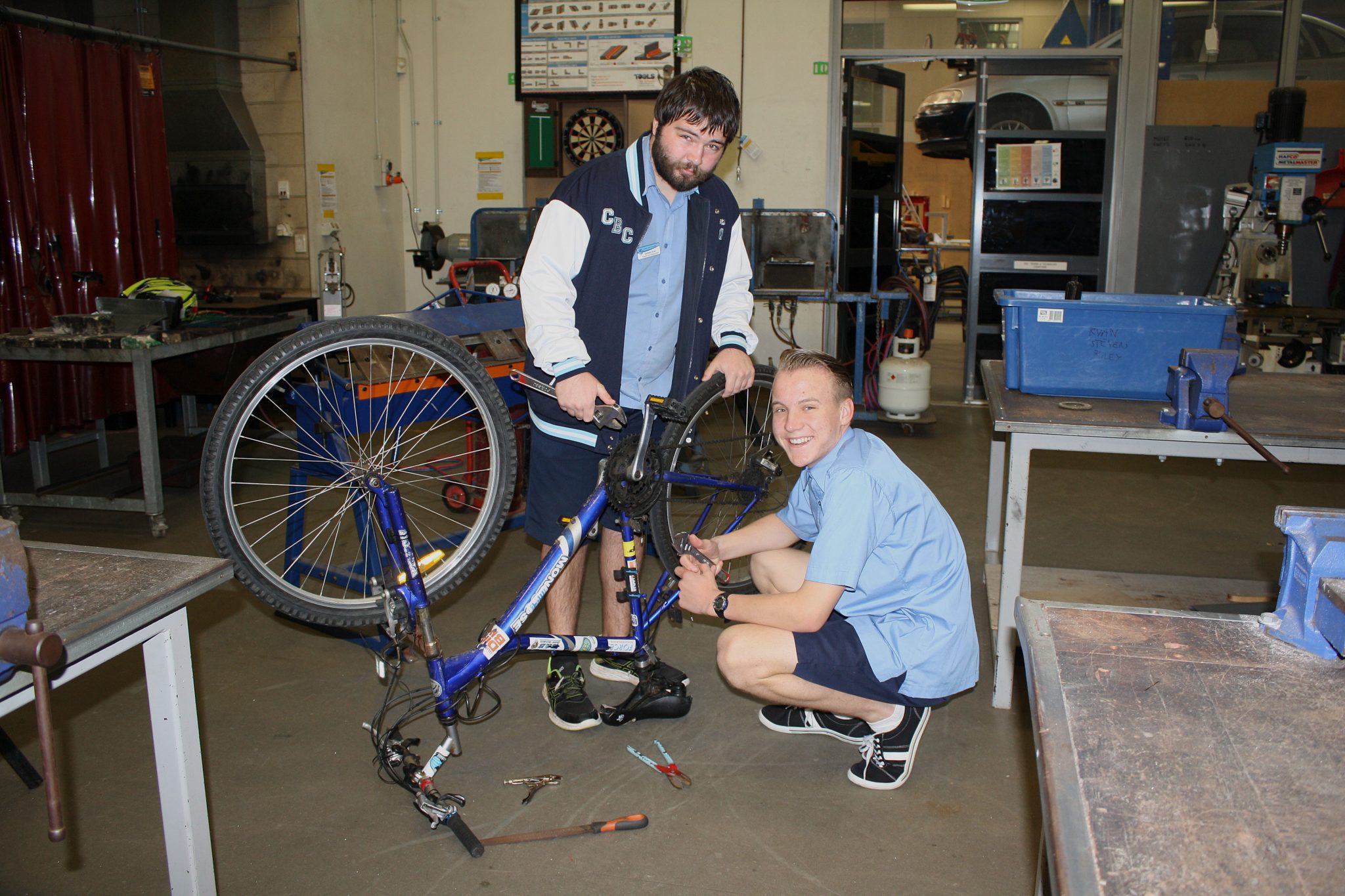 recycling-for-bicycling-comet-bay-college